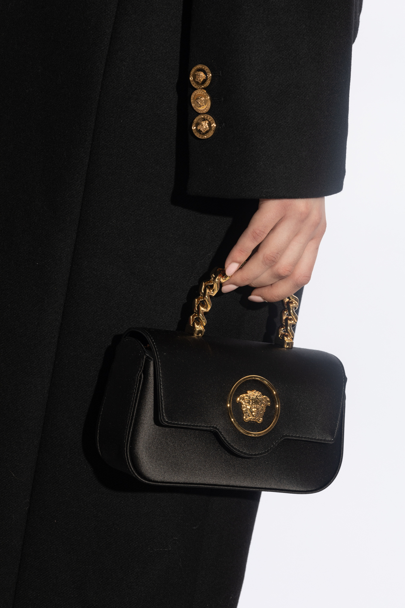 ショルダーバッグ・ポシェット VERSACE Shoulder Bags Women Satin Yellow Versace Satin shoulder bag | Women's Bags | Vitkac